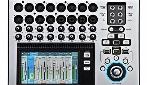 QSC Touchmix16 TouchScreen Digital Audio Mixer With 16 Mic/Line