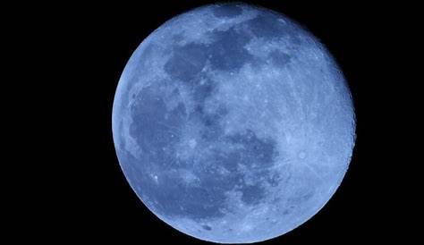 Une « Lune Bleue » impressionnante et rare a lieu demain et tu ne veux