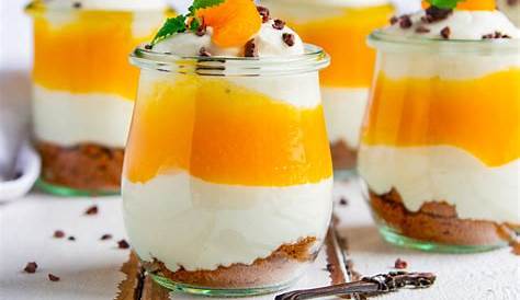 Ein tolles Dessert: Fantakuchen im Glas mit Mandarinen | Dessert