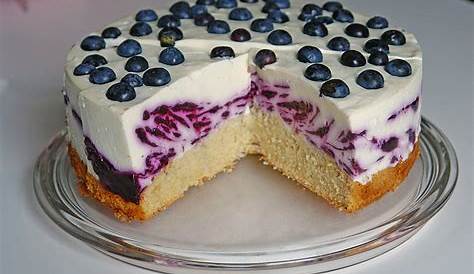 Rezept: Quark Sahne Torte mit Löffelbiskuit und Himbeeren | Mareike