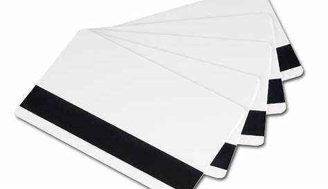 Tarjeta de PVC blanca para imprimir en impresoras de tarjetas