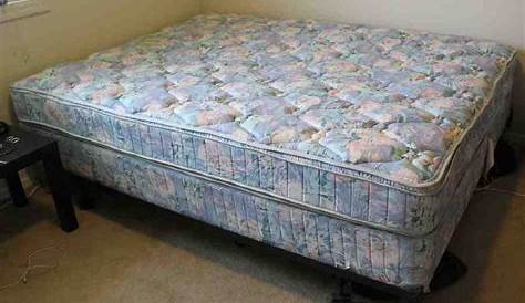 Queen Bed Box Spring Decor