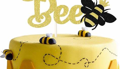 Bumble Bee Cake Topper Honey Bee Birthday Decor Queen Bee - Etsy