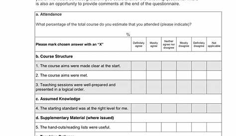 Questionnaire Template Pdf
