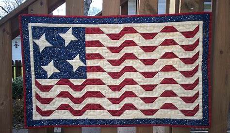 Quilted Flag Wall Hanging Pattern