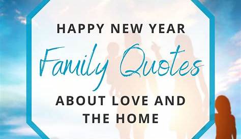 Quotes About Family In New Year