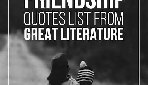 Quotes About Friendship With Author Famous s Gram