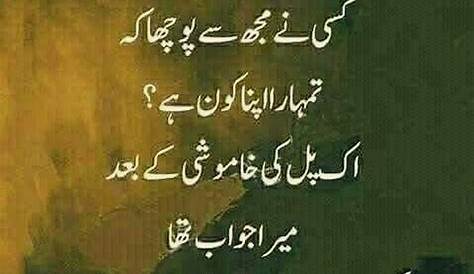 Quotes About Self In Urdu Pin On Mental Illness
