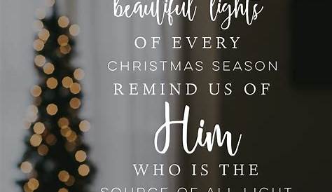 Quotes About The Light Of Christmas