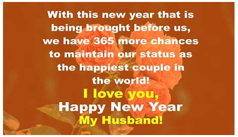 Quotes For Husband In New Year