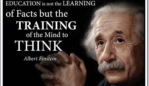 Quotes From Einstein About Education Young N Refined Albert Poster Quote Print