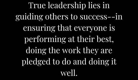 Quotes Good Leadership Qualities 11 Top To Become A Leader - Cost