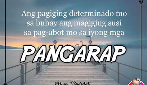 Pangarap Dream Quotes Tagalog