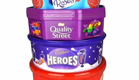 Chocolate Tubs 2 for £7 Cadbury Heroes and Roses , Quality Street