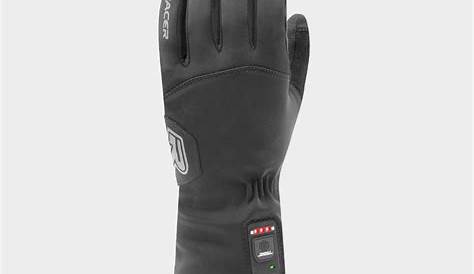 Racer Connectic 3 Mens Battery Heated Ski Gloves 2020 Black