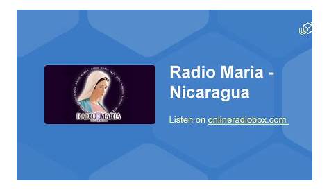 Radio María En Vivo 90.7 FM, Managua | Emisoras Nicaragua