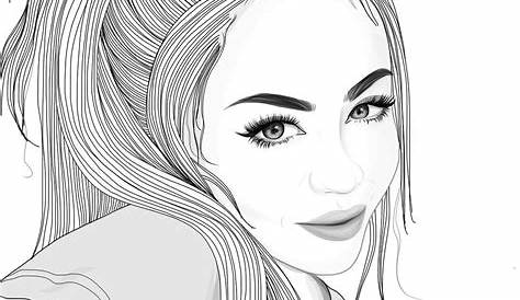 Disegno da colorare ragazza - Disegni Da Colorare E Stampare Gratis