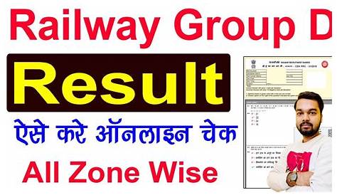 Railway Group D Exam Result 2018 Ahmedabad Big Update Rrb