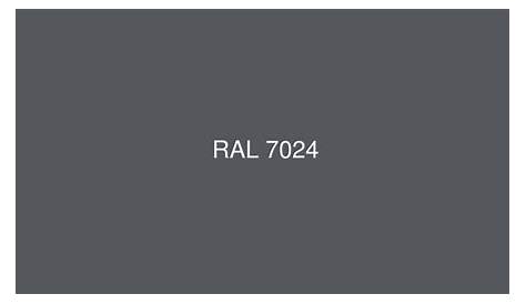 RAL 7024 to Pantone, CMYK, RGB, Hex, HSL, HSV, HSB