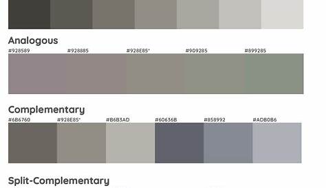 RAL 7030 - Stone Gray color palettes and color scheme combinations