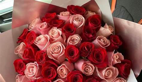 Ramo 50 rosas rojas y rosas - Arreglofloral.mx