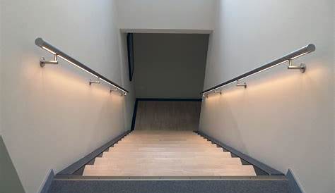 Rampe Escalier Inox Led Main Courante à LED De La Lumière Dans Votre