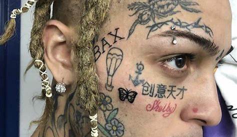 Image result for rapper tattoos face | Face tattoos, Savage tattoo, 21