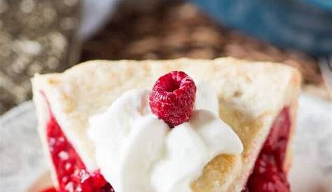 Raspberry Pie - Easy to make raspberry pie can be made with either