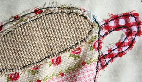 Raw Edge Applique Stitch By Hand Tuesday Inspiration Sewing Embroidery Sewing Embroidery es