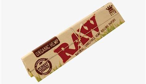 Raw® - Organic Hemp Black Rolling Paper - 1¼ Size - Rolling Papers