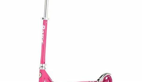 PINK Razor Authentic A Kick Scooter - Ages 5+ and Riders up to 143