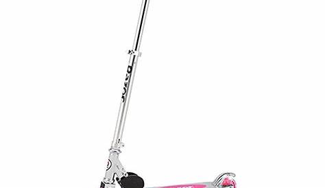 PINK Razor Authentic A Kick Scooter - Ages 5+ and Riders up to 143