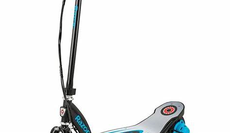 Razor Black Label E100 Electric Scooter for Kids Age 8 and Up, 8