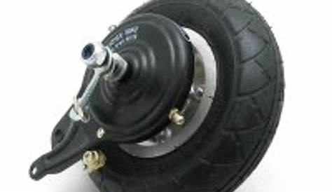 Razor E200 Chain Drive Rear Wheel assembly (119-178)