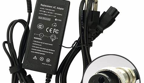 Fast Battery Charger for Razor E Series Electric Scooters 24V 2A AC