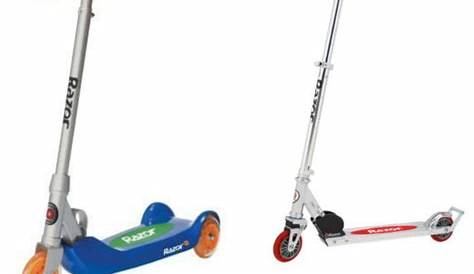 Razor Jr. Folding Kiddie Kick Scooter - Blue