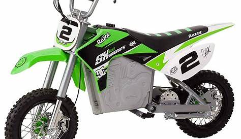 Green Razor SX500 McGrath Electric Dirt Bike - Wild Child Sports