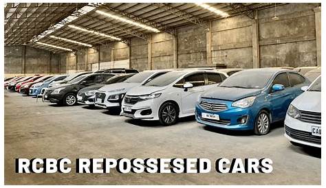 RCBC Savings Bank repossessed cars for sale