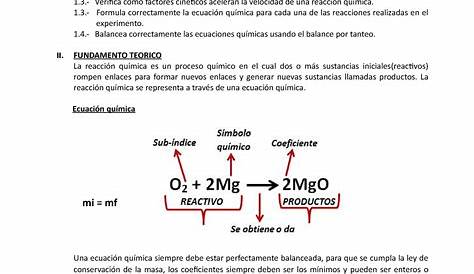 (PDF) Práctica de laboratorio ----- Reacciones Químicas - PDFSLIDE.NET