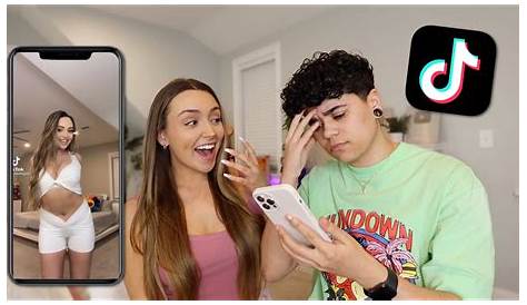 REACTING TO MY GIRLFRIENDS TikToks **ITS OVER**👀💔| Lev Cameron