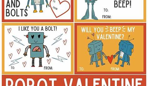 ReadyToDecorate® Valentine Collection Robots