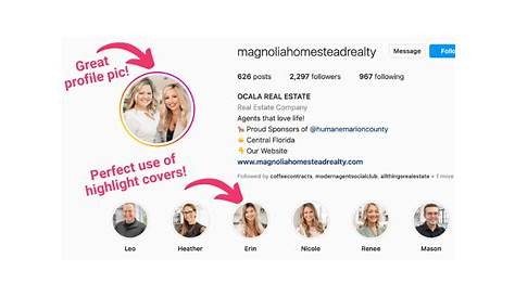 20 Gorgeous Instagram Bio Examples for Real Estate Agents That Inspire