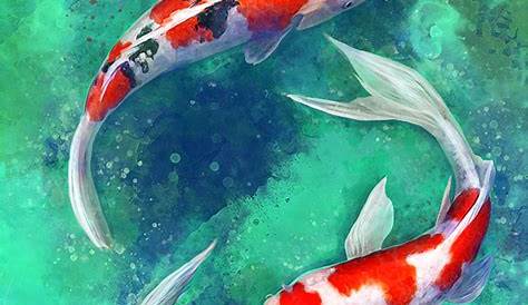 Japanese Koi Fish Artist ~ Gilecki Carpe Carp | Bodendwasuct