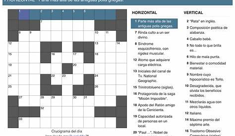 crucigrama - Crossword Labs