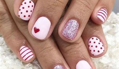 Really Cute Valentine's Day Nails So ! Nail Art