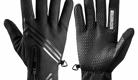 Winter Cycling Warm Gloves Windproof Full Finger Touchscreen Bike
