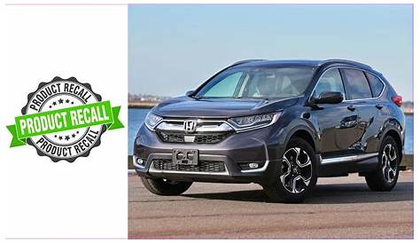 Recall Honda Crv