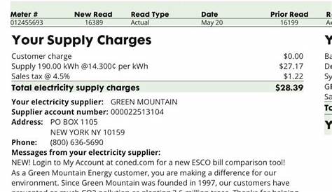 Green Network Energy Bill Explained - Great Value Energy Plans Click