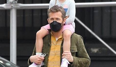 Ryan Reynolds Carries Daughter, 4, On His Shoulders During Cute Family