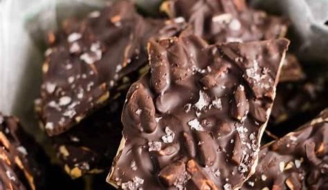 Recipe Dark Chocolate Bark Almond Build Your Bite